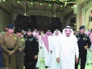 Custodian of the Two Holy Mosques inspects the Grand Mosque after crane falling incident